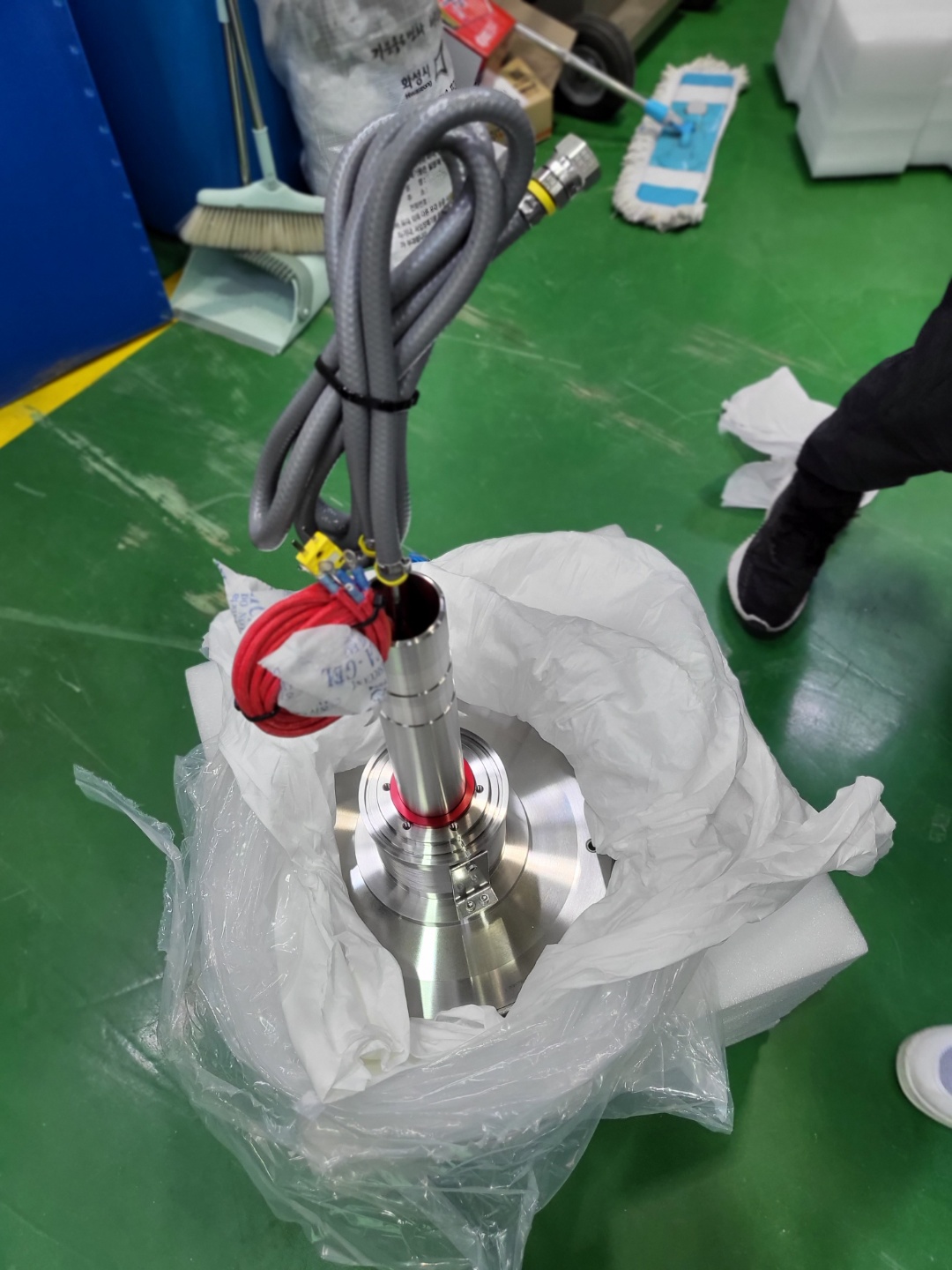 0010-27432 PEDESTAL, PIB, 300MM A101 HEATER ASSY, W